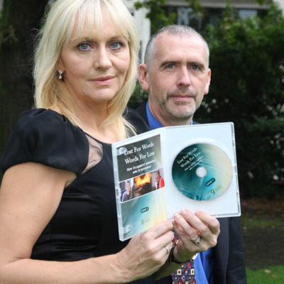Miriam O' Callaghan and Breffni McGuinness at the launch of the 'Lost for Words' DVD.
