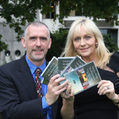 Miriam O' Callaghan and Breffni McGuinness at the launch of the 'Lost for Words' DVD.